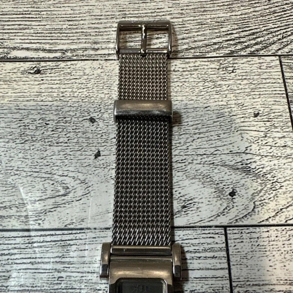 SEIKO Women's Stainless Quartz Watch Mesh Bracelet 1N00-OMCO R2 Vintage Untested